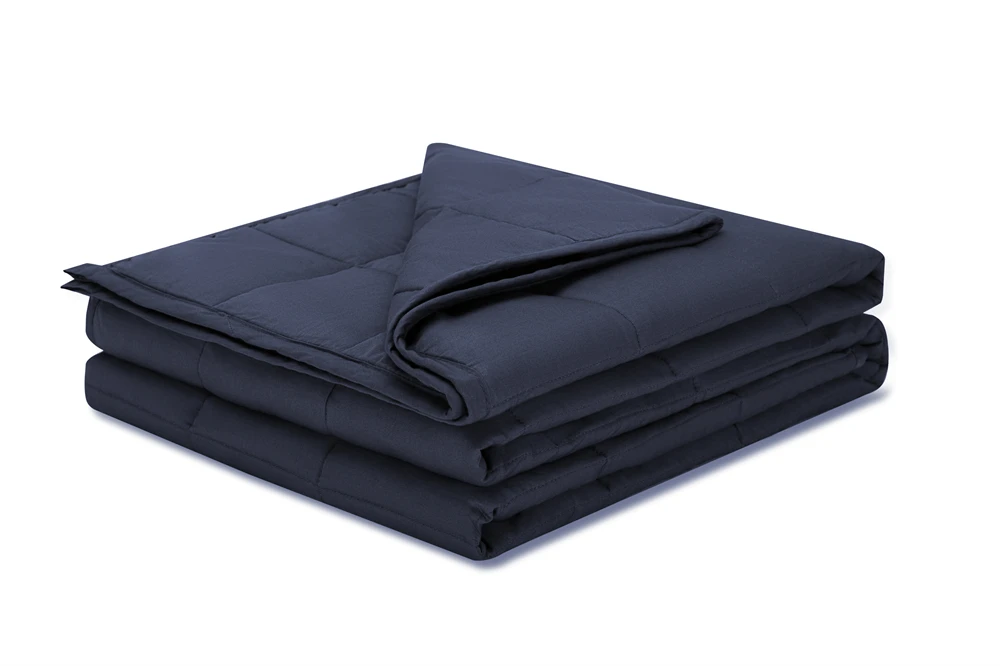 OEKO Certificated 25lbs Therapy Bamboo Cooling Weighted Blanket For All Season