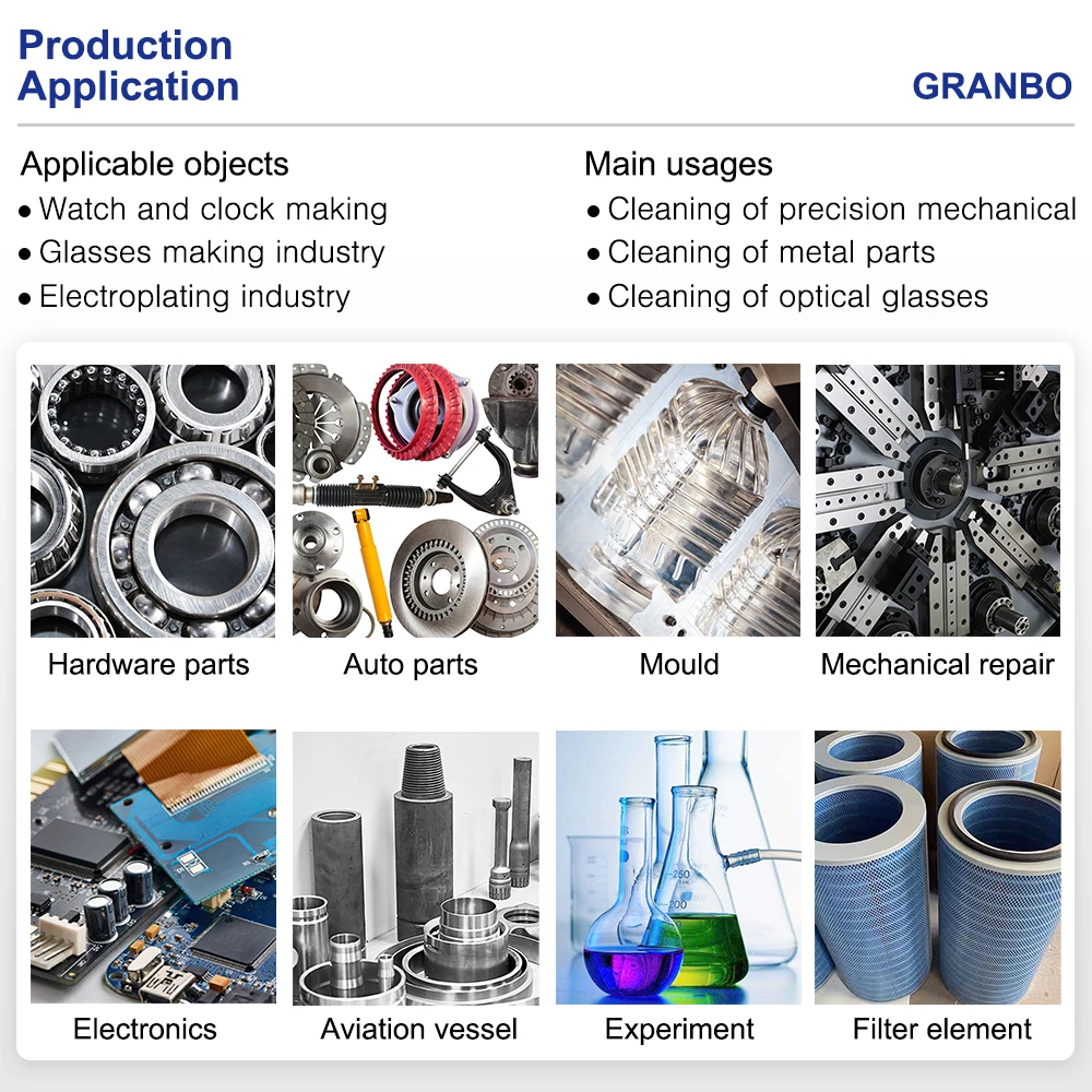 38L Industrial Ultrasonic Cleaners High Power For Engine Parts Fuel Spray Nozzle With Timer Heater