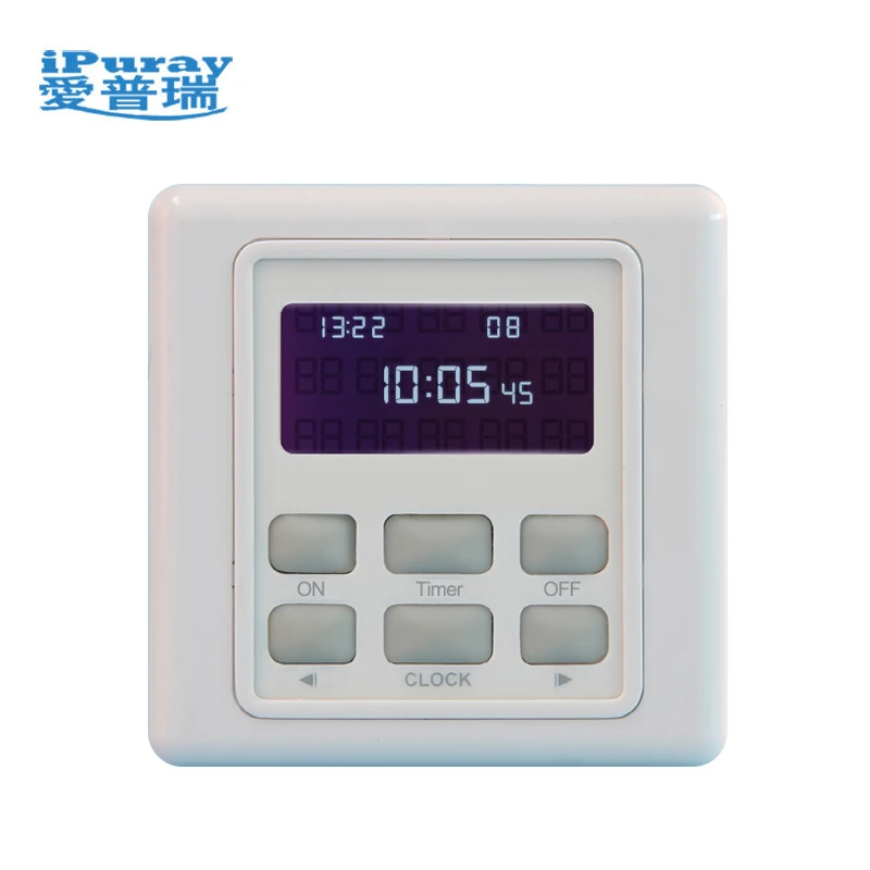 Digital Daily Timer Switch Lighting smart auto on off control LCD screen display