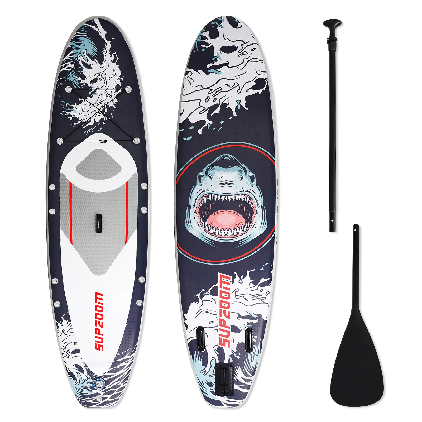 Sea surfboard 3.2m inflatable paddle board water entertainment small raft with paddle stand-up log