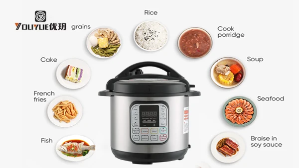 6L/8L/10L/12Laluminum Pressure Cooker Factory direct sale Multi-Function Electric Pressure Cooker