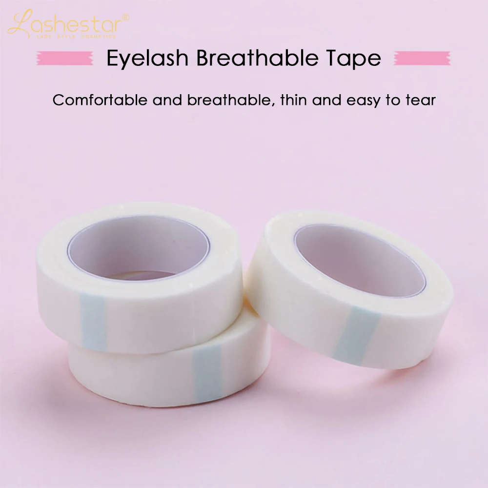 Eyelash Extension Tools Lash Non-woven Paper Tape Glue Adhesive Sensitive Lash Tape Customized Label