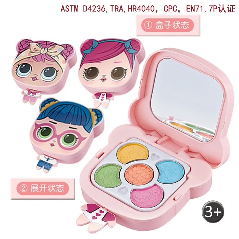 Birthday Gift Toy for Girls Play House Toy Plastic 2023 New Arrival Birthday Kids Gift Makeup for Children 5 to 7 Years 20 Set
