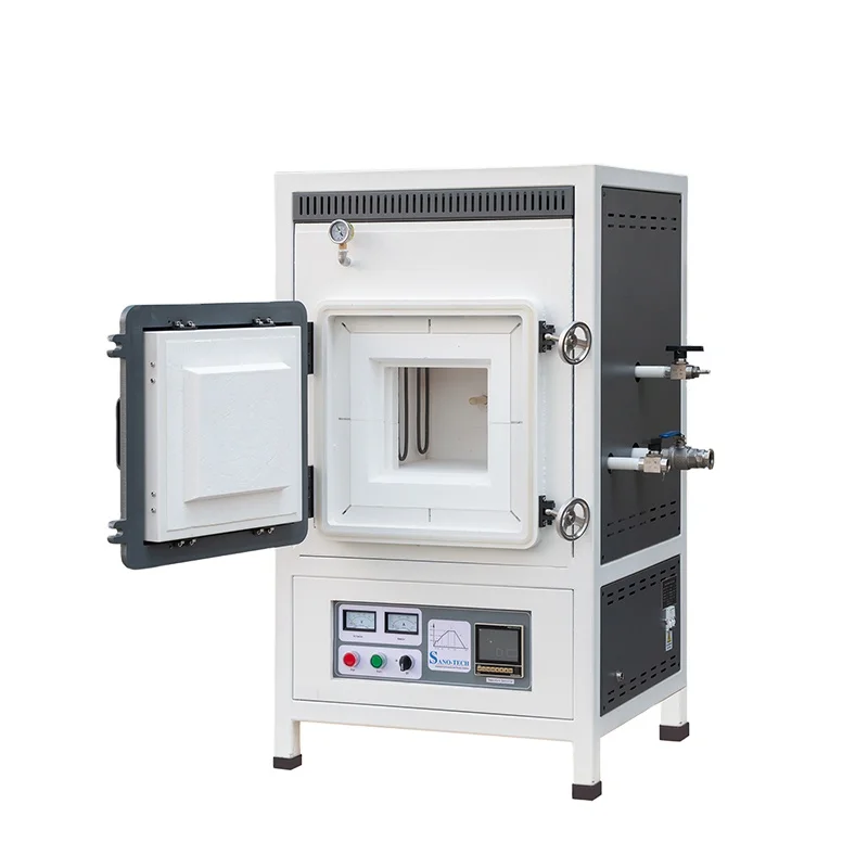 1600c Industrial Heating Equipment Electric Nitrogen Atmosphere Furnace For Testing Inert Gas Composition