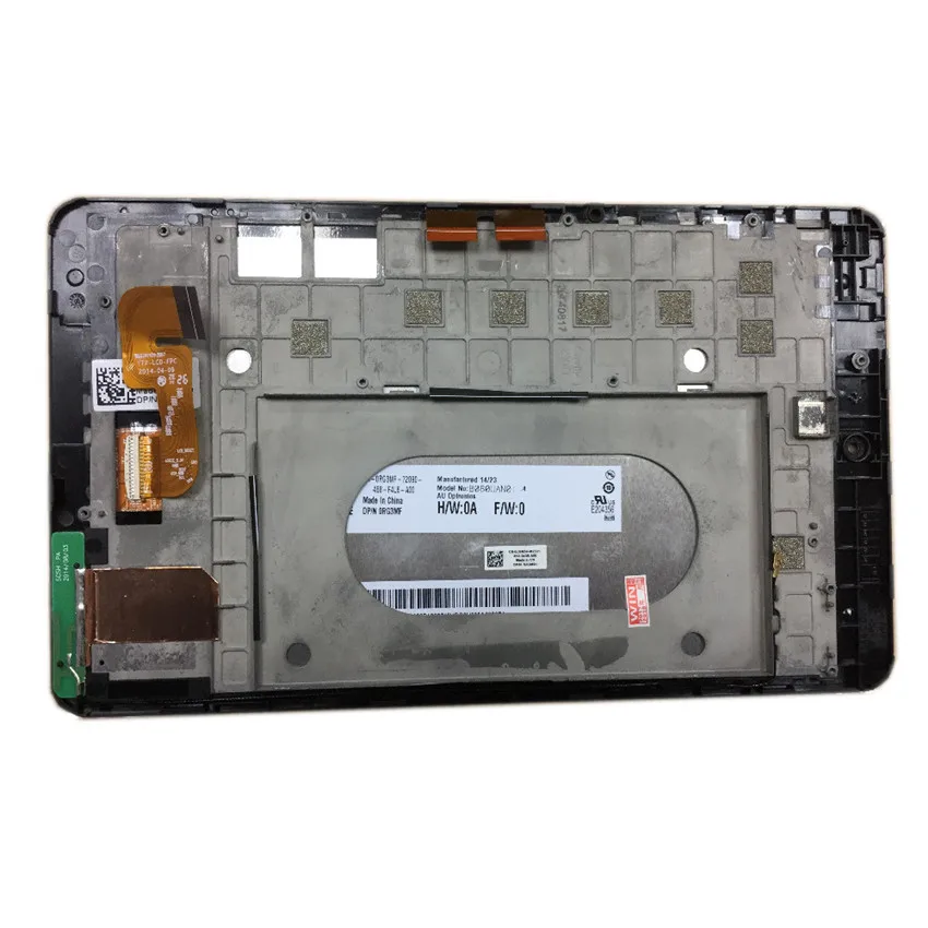 B080UAN01.4 LCD Display Matrix Screen TOM80I55 V1.1 Touch Panel Digitizer Assembly with frame 8\