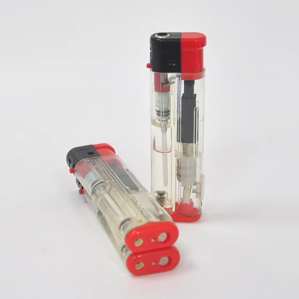 2022 windproof led flash lighter electric lighter wholesale factory price  refillable lighter with led light