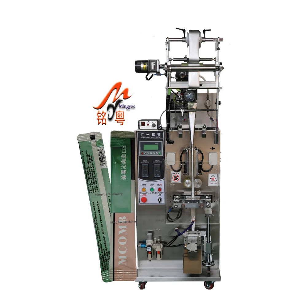 multifunction round edge bags food beverage packaging pack machine packaged honey juices pack sachet packing machine price