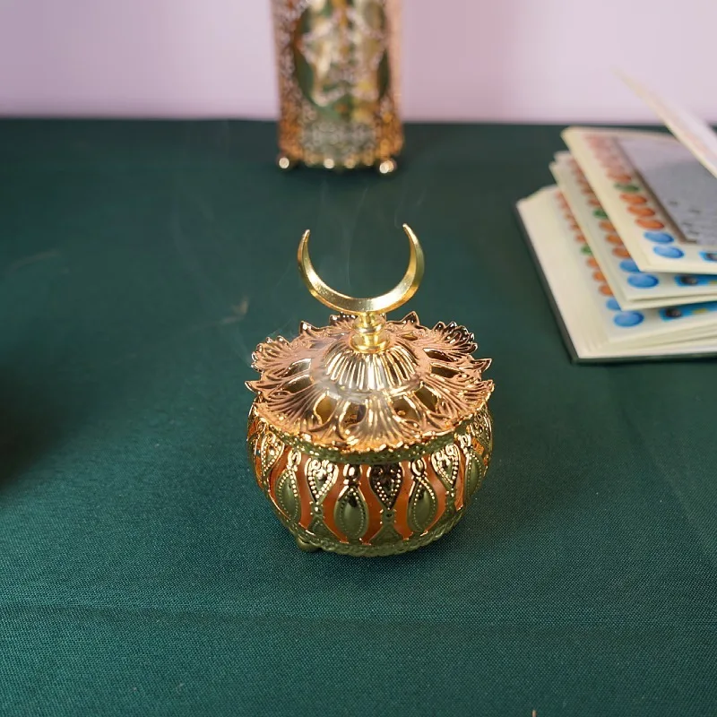 EID Mubarak Muslim Incense Burner Ramadan Decorations Aromatherapy Furnace