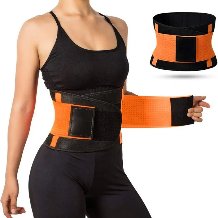 Wholesale Waist back supportTrainer Shaper weight loss Waist Trainer  Fitness  Weight Loss Slimming Neoprene Waist Support