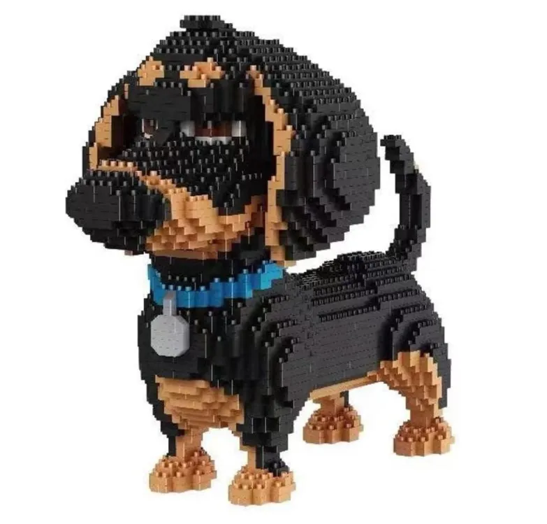 Mini Dog Building Blocks Pet Building Toy Bricks Micro Mini Blocks 3D Puzzle Building Blocks Set Toys Gifts for Kids or Adult