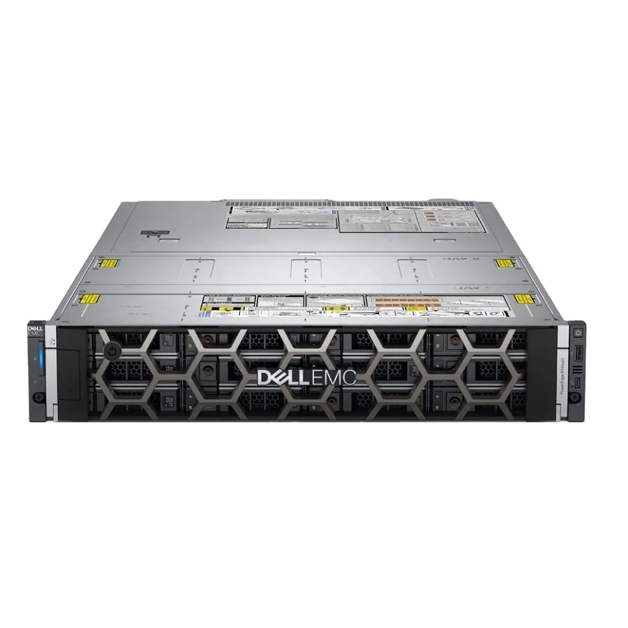 Original New Dell R740XD Server Gold 2*6246R/8*64G/8*480G+4*960GB+2*1.92tb