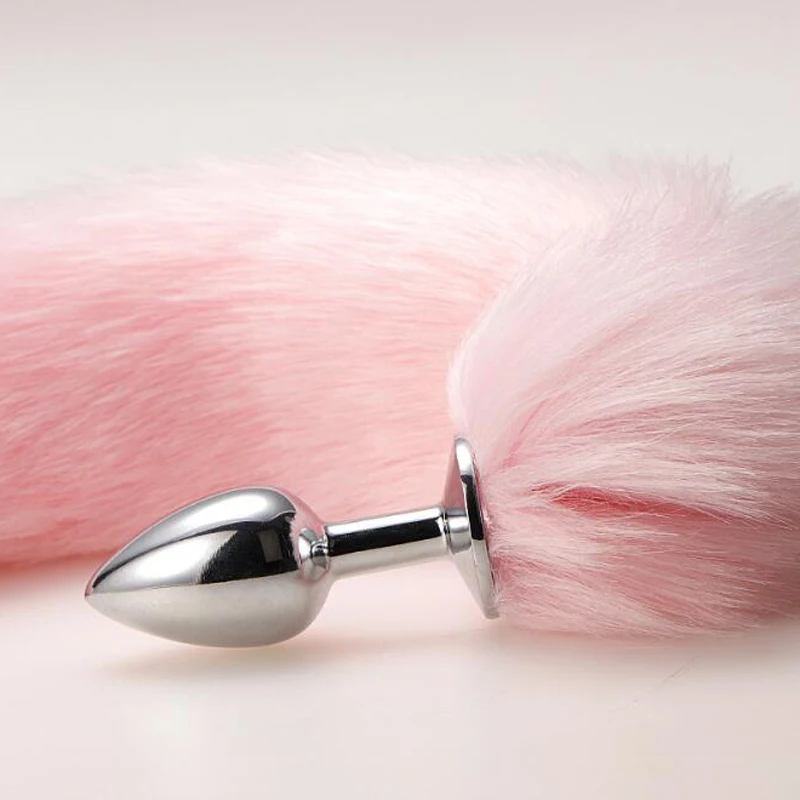 Sexy Fox Metal Butt Plug Tail Set With Hairpin Kit 4 Colors Anal Butplug Tail Prostate Massager Butt Plug For Couple Cosplay