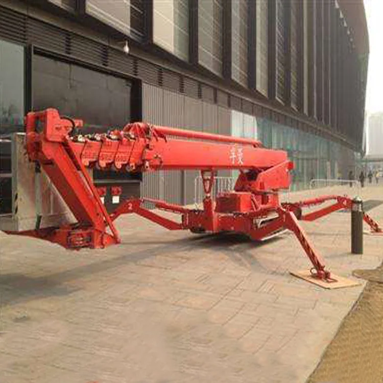 Discount price Mini Mobile 3T small construction hydraulic spider crane