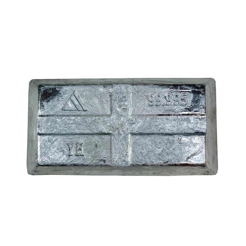 Wholesale Price High Purity Zinc Ingots 99.995% 99.99% 99.9% Zamak 5