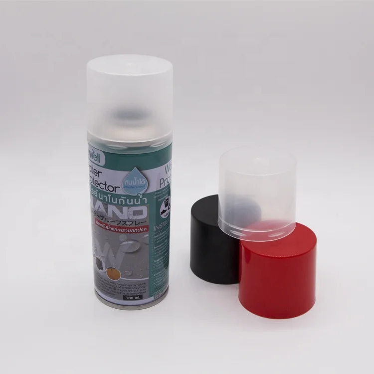 Wholesale aerosol spray can plastic cover/pp cap for empty aerosol metal can