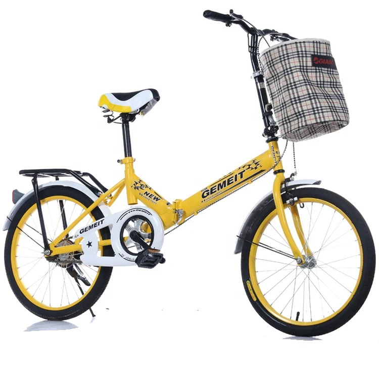 16 20 inch 7 speed carbon steel frame bike men or women lightweight foldable cycle un velo adult city folding bicycle bike