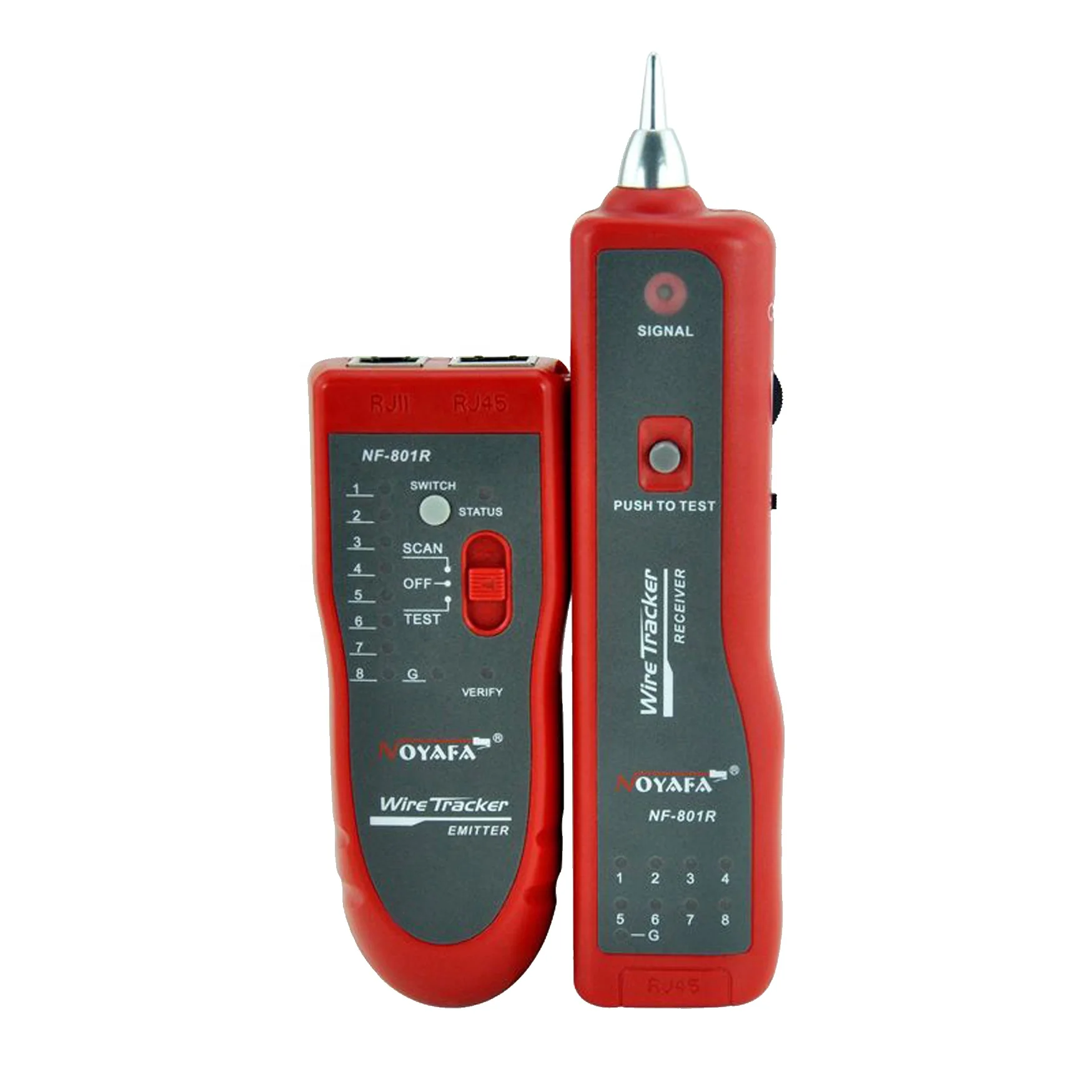 Handheld LAN Network Cable Tester NF-801R RJ11 RJ45 Tracer Locator