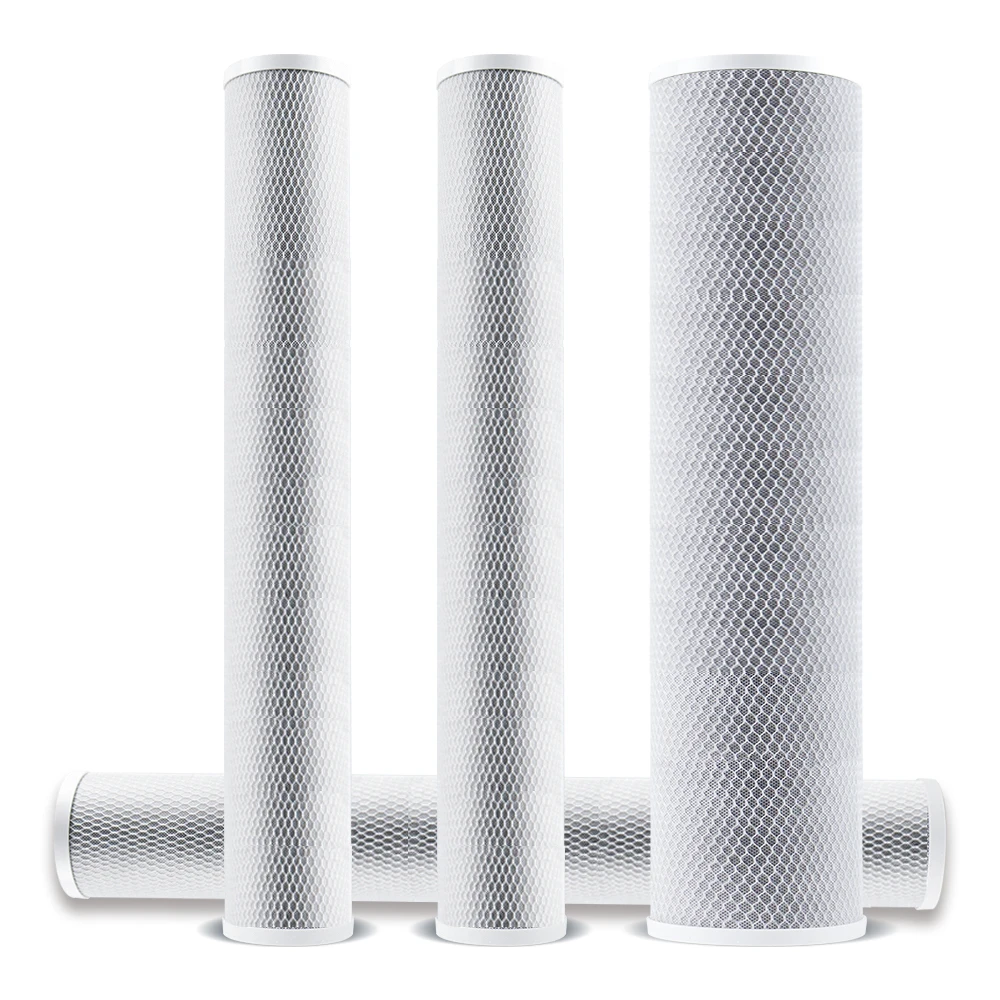 CTO High Quality Activated Coconut Charcoal Compression Carbon Block Water Filter 10 20 Inch 5 Micron OEM Service 15 1 2 3.5kg