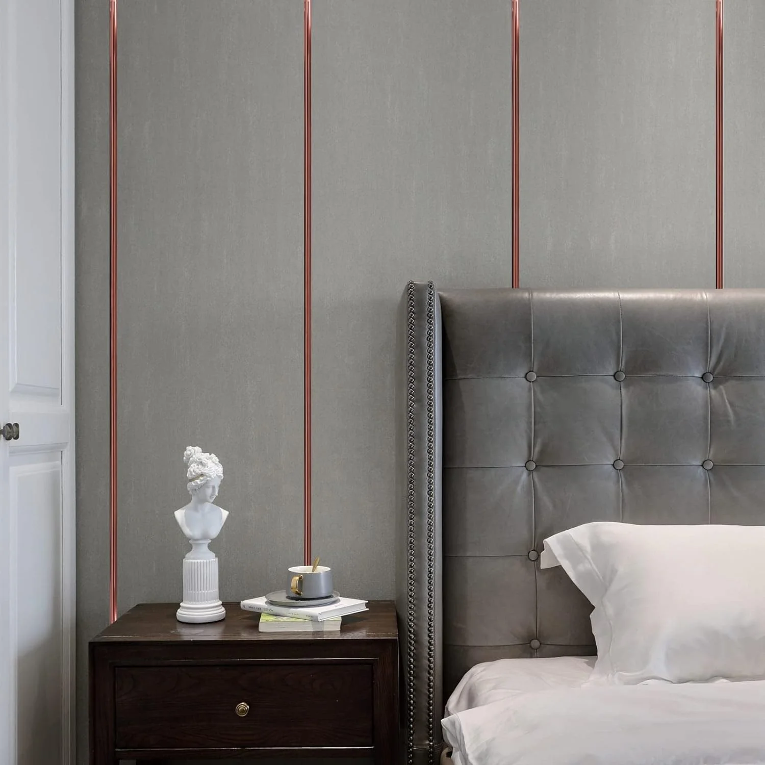 Flexible Plastic Furniture V Edge Trim Molding Edge Banding Trim Strip for Floor Wall Corner, Ceiling Tile Edge, Countertop