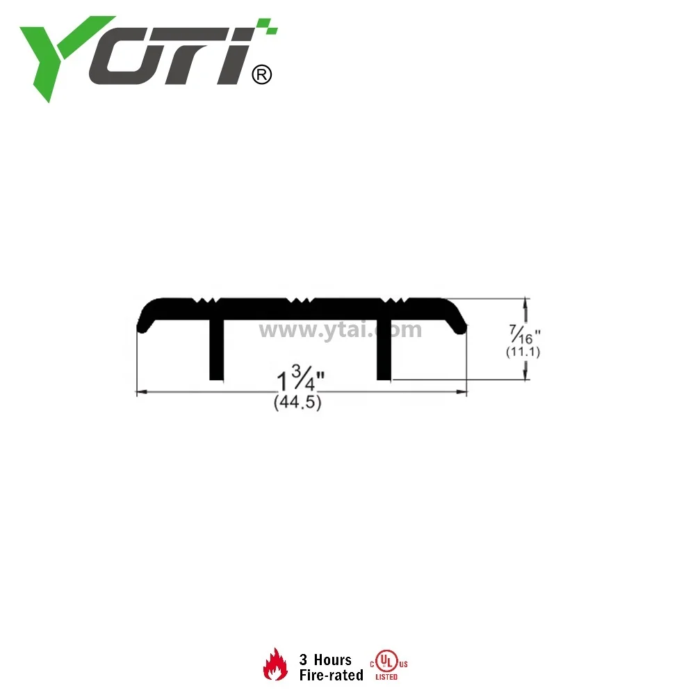 YDT313 Latching Panic Type Aluminum Saddle Threshold Hardware