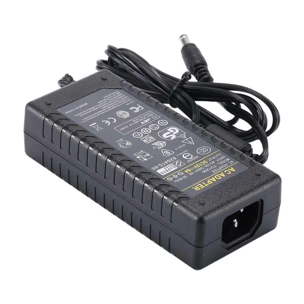 Адаптер питания переменного тока 12 В 6 А 72 Вт, трансформатор с размером наконечника 5,5*2,5 мм для ЖК-монитора, светодиодной ленты, беспроводной маршрутизатор ADSL с кошками