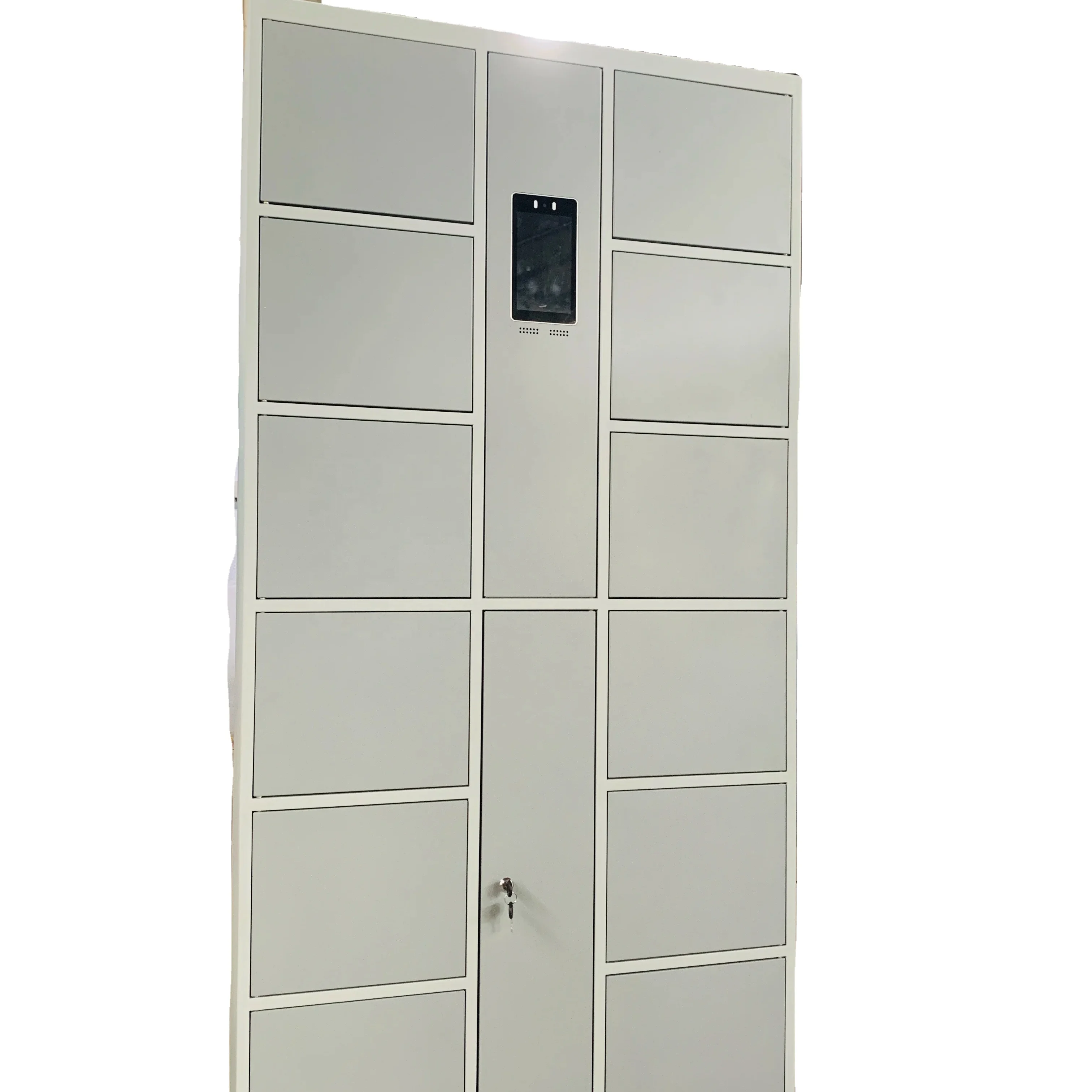 Supermarket intelligent locker with face recognition smart storage locker luggage parcel delivery locker