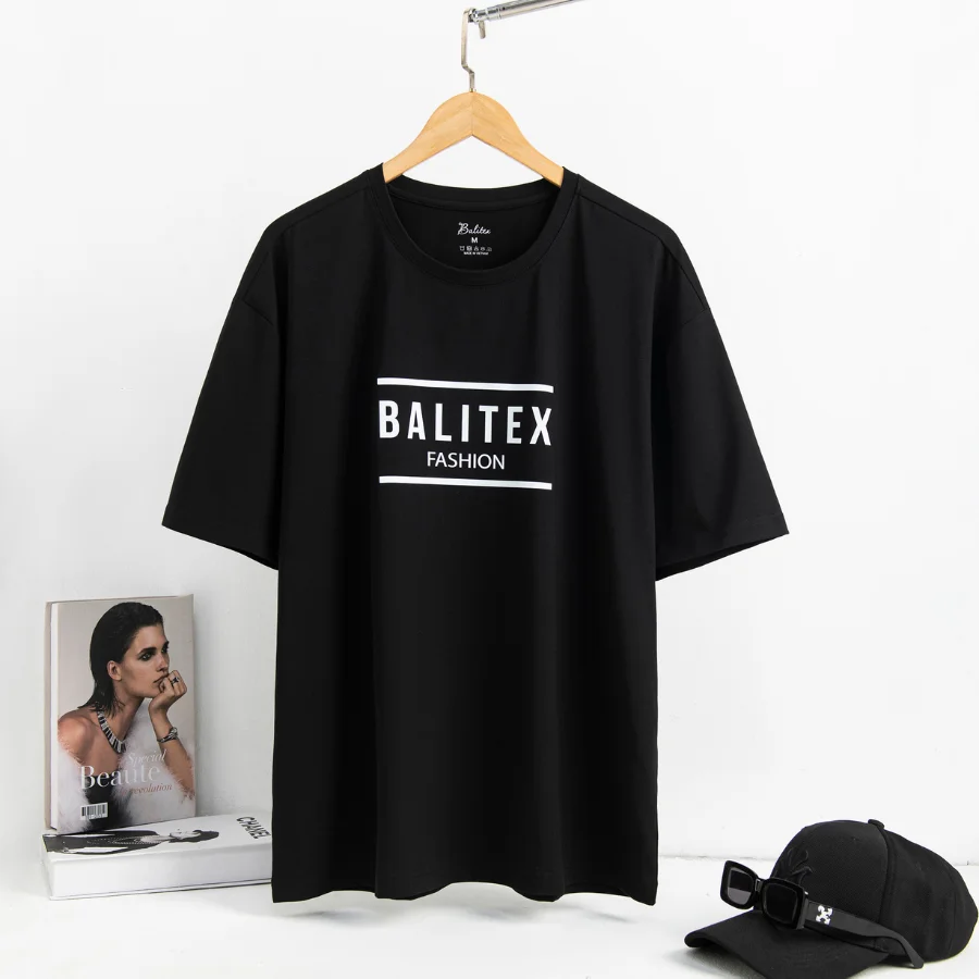Best Seller T Shirt Printing Durable Plus Size Embroidery Logo Plastic Bag Package Vietnamese Manufacturer