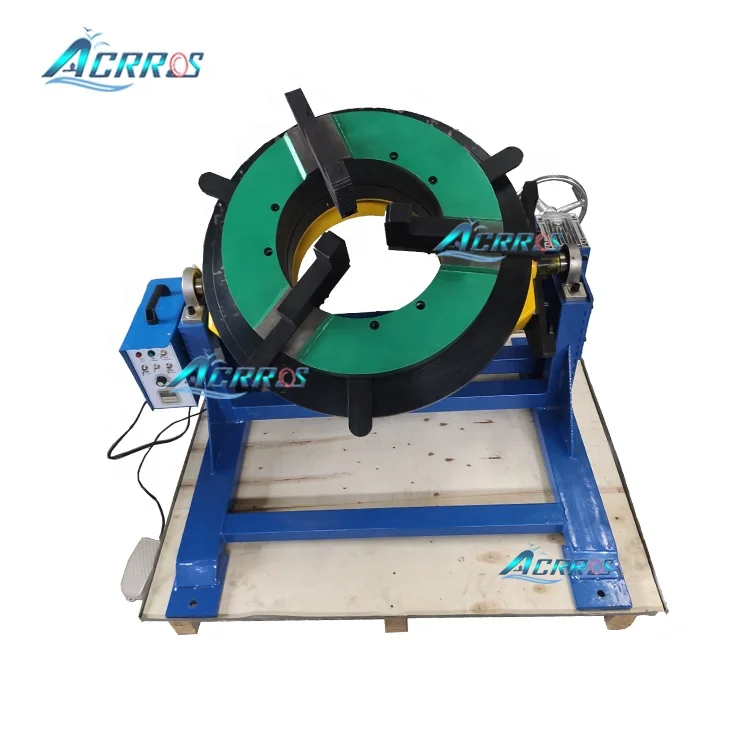 Acrros 500 кг 300 600 Сварочный позиционер с шаговым двигателем PLC скорость 0 1r