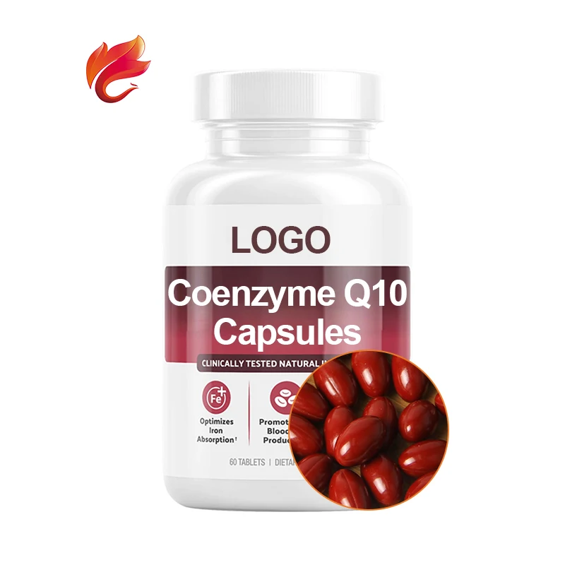 
 Gmp коэнзим Q10 Ve 500 мг 1000 мг отбеливающие мягкие капсулы для кожи таблетки  