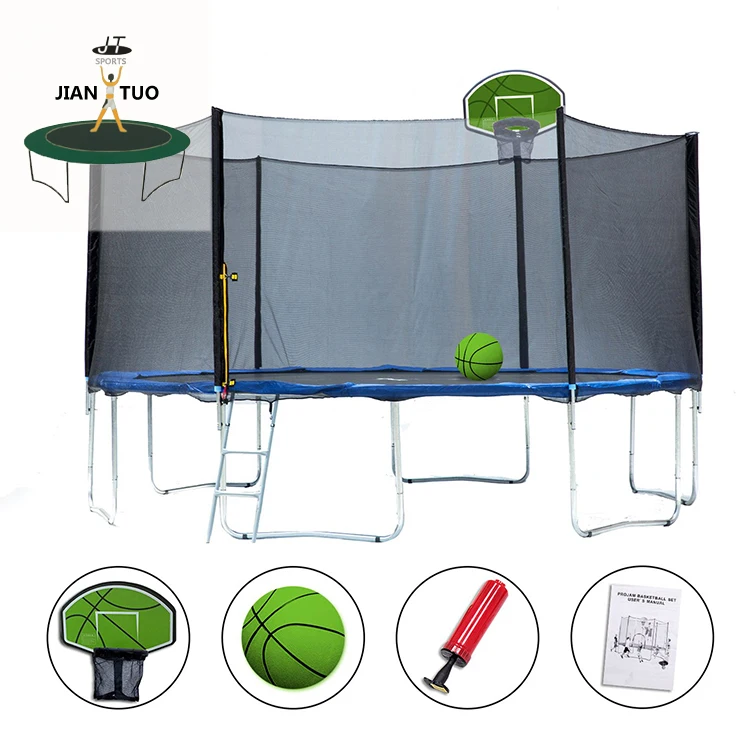 JianTuo Sport Trampoline Basketball Hoop Trampoline Accessory
