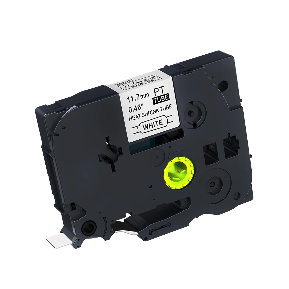 Puty compatible for brother label maker heat shrinkable tube 11.7mm*1.5m blank cassette tape hse 231