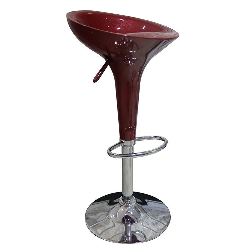 Free sample cheap commerical bar furniture OEM Fashion Bar stool Metal Frame lift bistro Swivel plastic ABS Bar stool chair