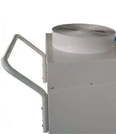 3 tubes portable spot reverse air conditioners with universal wheels and certified by CE GS ROHS