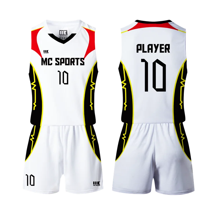 Chinese Supplier Odm Service 100% Polyester Team Volleyball Uniforms For Volleyball Team Match