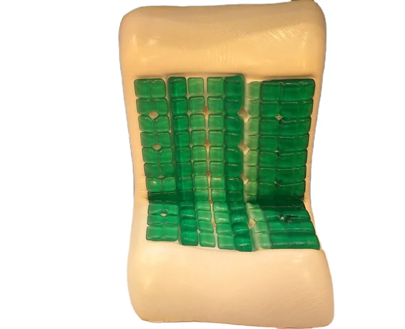 Factory Supply Neck Pain Relief Healthy Coolness Gel Layer Sleeping Pillow/ Orthopedic Custom Shape  Cooling Gel Pillow