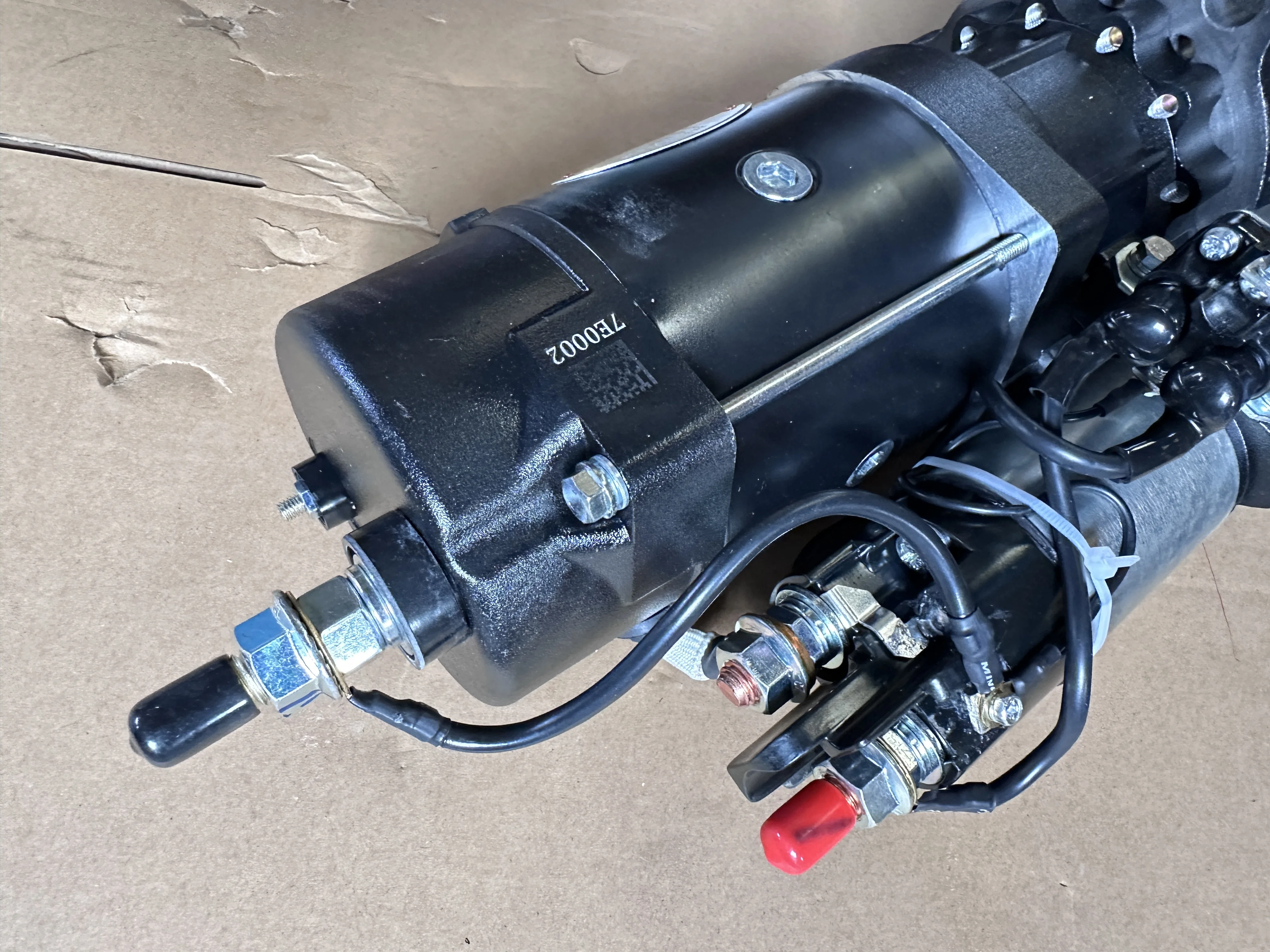 MOTOR,STARTING 4297448 suitable for cummins K19 engine