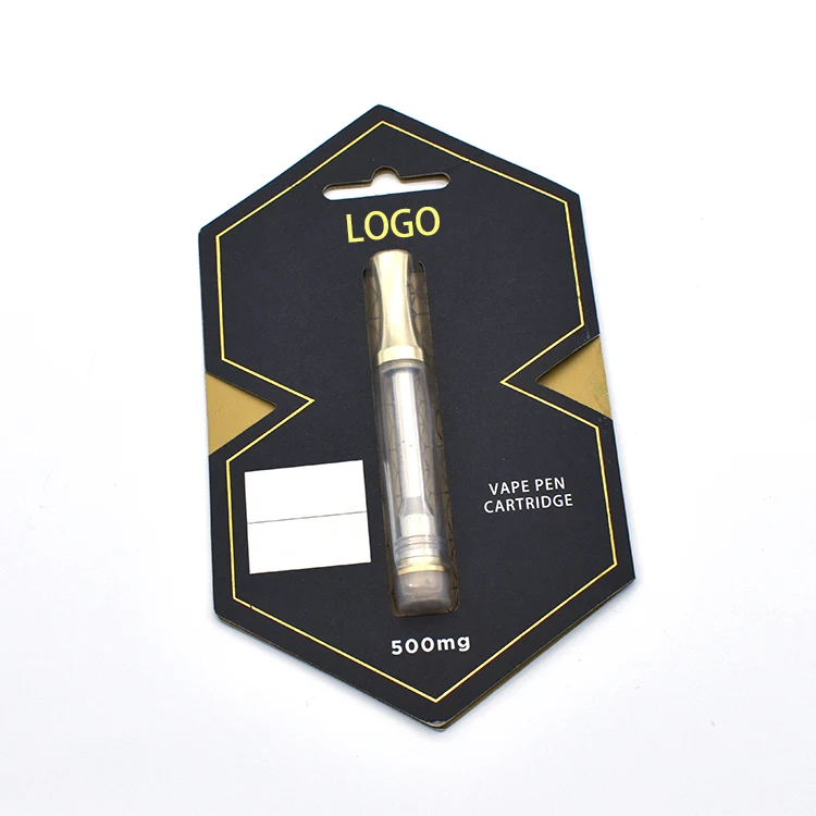 Custom LOGO  cartridge vape pen battery blister packaging