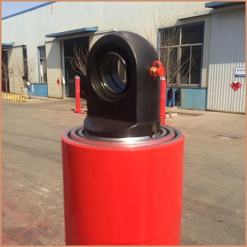 pushing double acting cylinder Parker type customized cylinders Hydraulic cylinders manufacturer for dump truck in shandong xingtian XINGTIAN hydraulics mining truck hydraulic cylinder