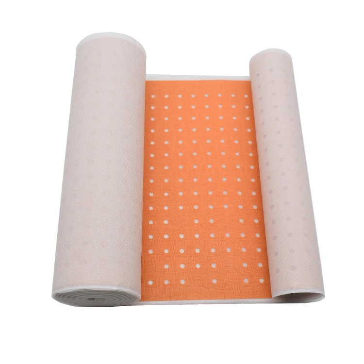 Medica Drilled Zinc Oxide Plaster Skin /White Perforated Adhesive Plaster Roll 5m x 18cm