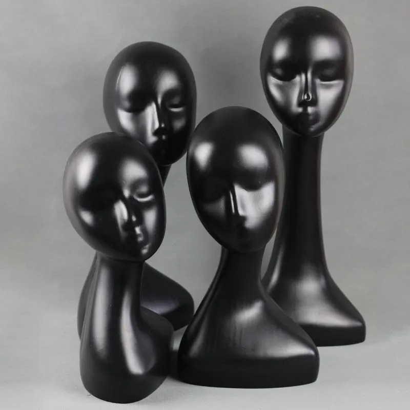 Wholesale Female Head model Mannequin Head Wig Head With Stand and Holder For Wig Hat Display