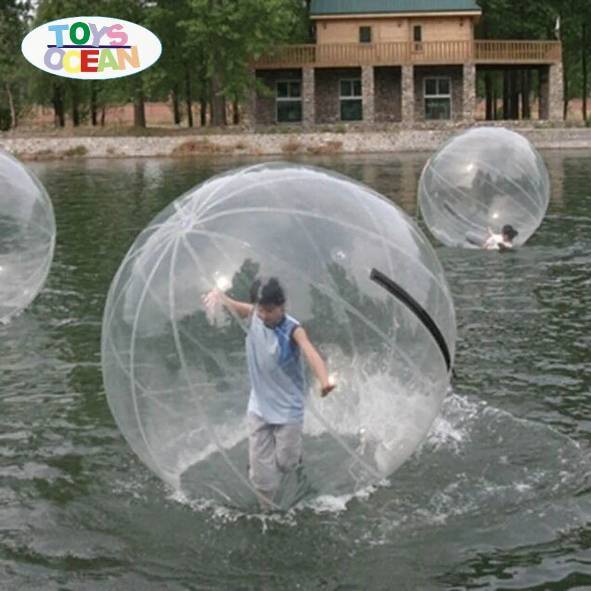 ПВХ/прозрачный чехол из ТПУ для хождения по воде мяч надувной водный бассейн шары для продажи