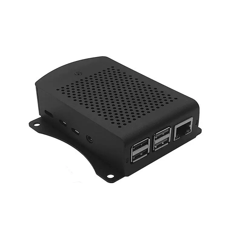 Корпус для Raspberry Pi 4 B из алюминиевого сплава с логотипом на заказ с анодированной обработкой поверхности