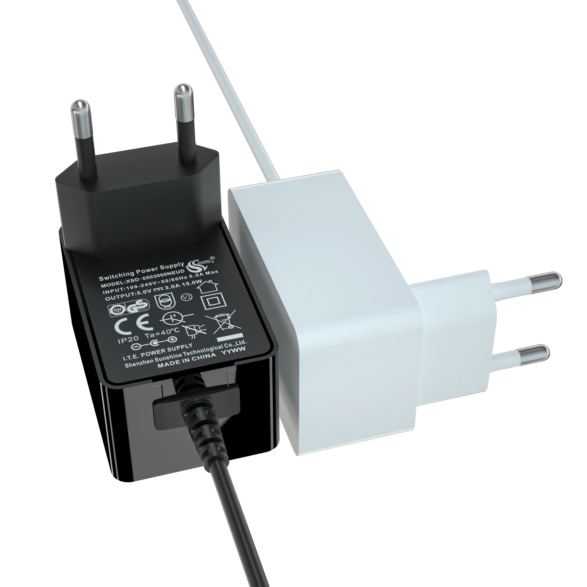 24v 1a CE UKCA certification EU Plug AC DC Power Adaptor supply 24v 1a power adapter