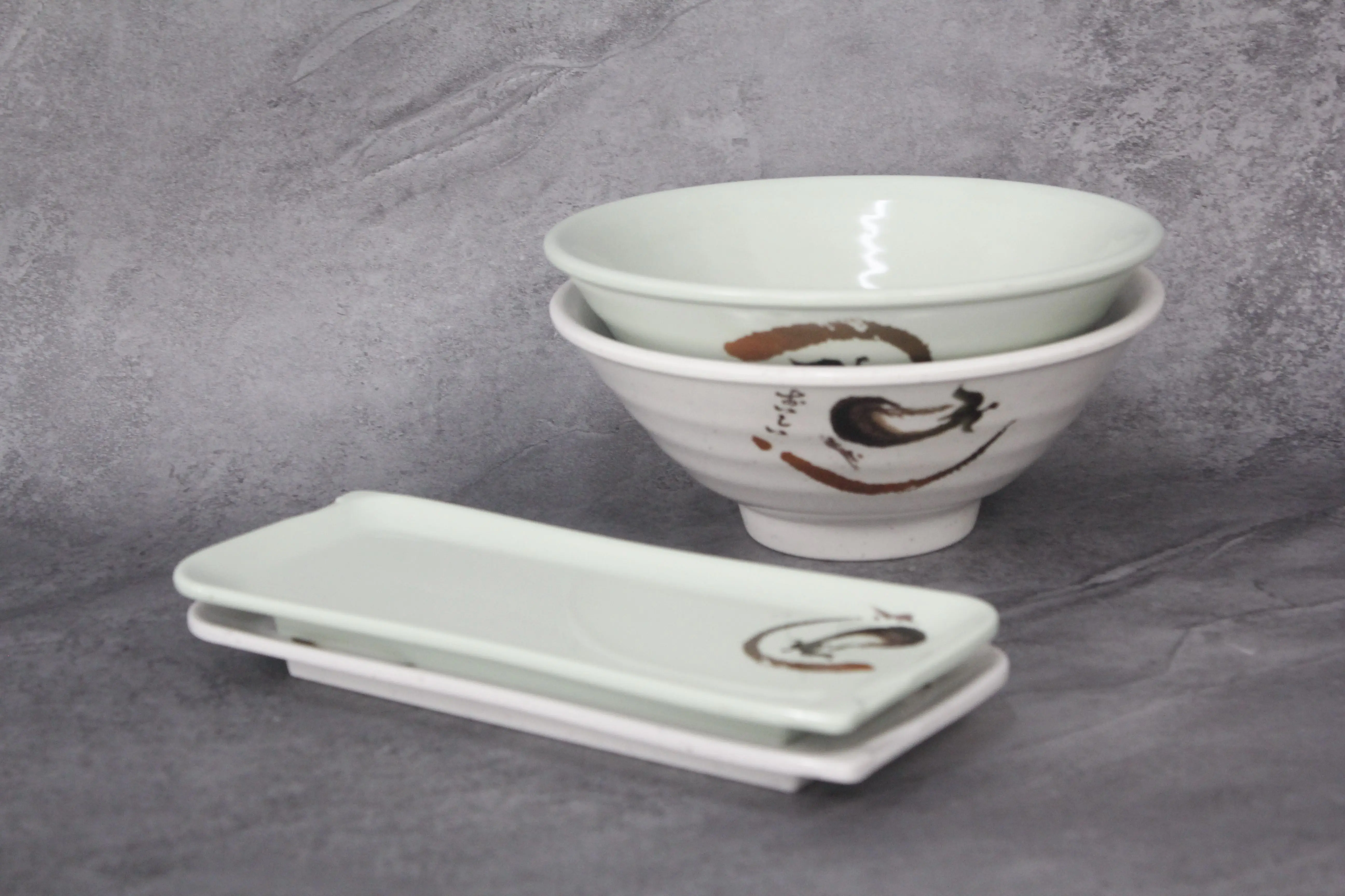 Japanese Ramen Bowl Vietnamese Pho Traditional Asian Style Melamine Bowl