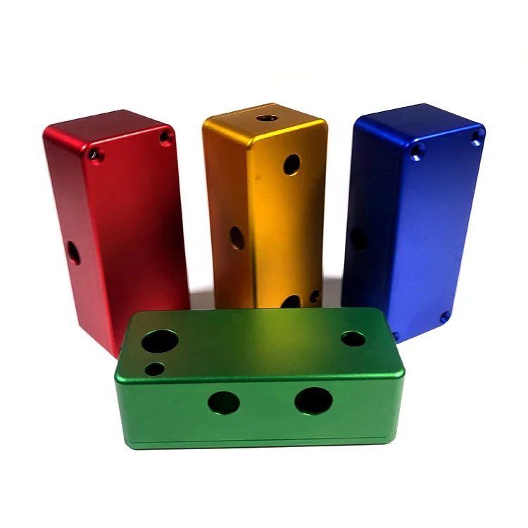 Aluminum Anodized Customized CNC ecu or PCB enclosure