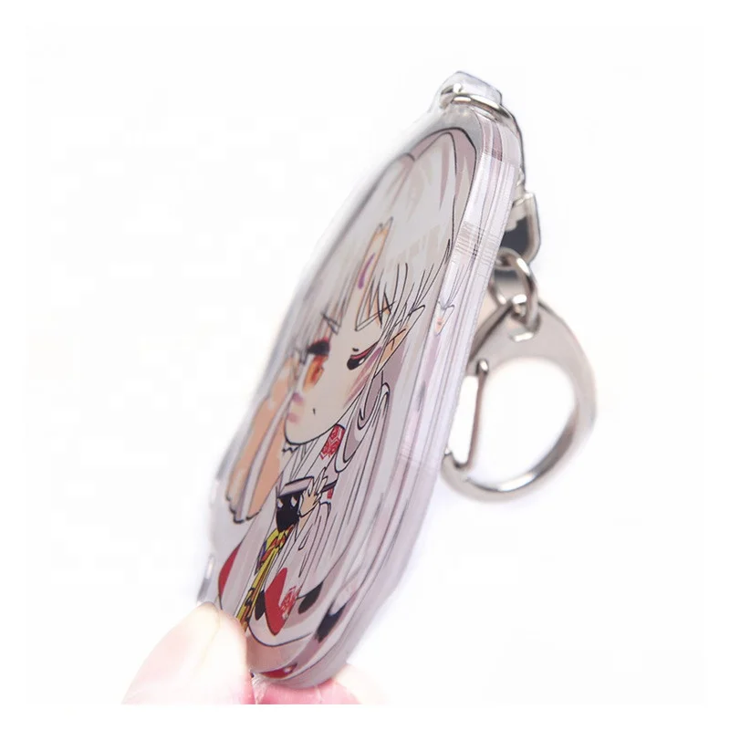 
Acrylic Keychain Maker Custom Printing Clear Logo Key Chains for Gifts 