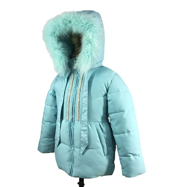 Куртка пальто для маленьких девочек зимнее модное пальто для маленьких девочек