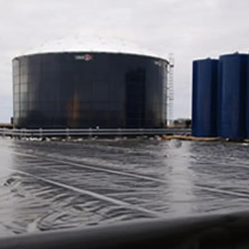 Environmental Friendly  Pond Liner Hdpe Geomembrane Circular Tanks For Aquaculture 1Mm