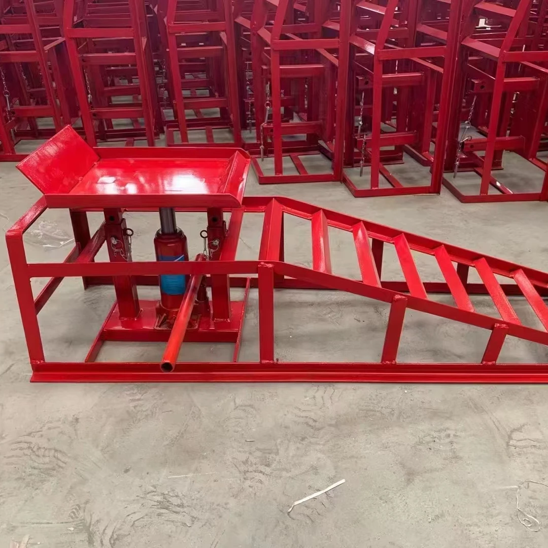 Popular hydraulic car repair jack ramp