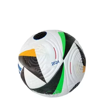 Euro Soccer Balls No. 5 Soccer Regular Ball 2024 Size 4 FootballPlayers 24 League Pro Soccer Football